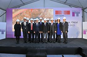 Intertech yeni binasının temelini attı