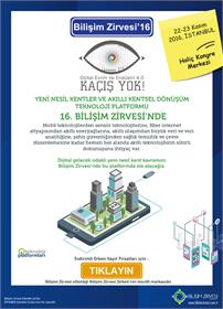 Yeni Nesil Kentler ve Akıllı Kentsel Dönüşüm Teknoloji Platformu 16. Bilişim Zirvesi’nde