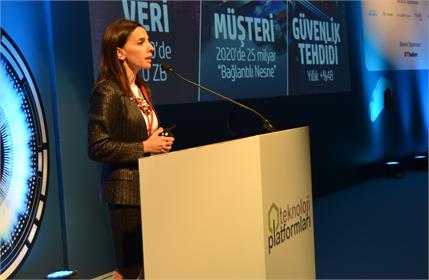 Siber Güvenlik 4.0 ve Felaket Yönetimi etkinlik konuşmacısı Hande Baykan