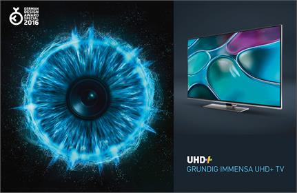 Ses ve görüntüde kalite Grundig Immensa UHD+ TV