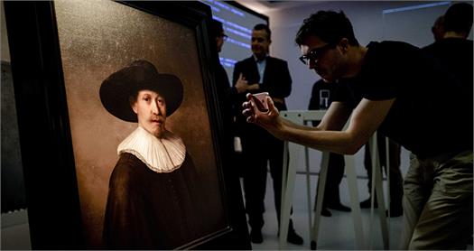 Rembrandt teknolojiyle yeniden yorumlandı