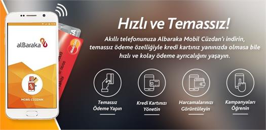 Albaraka Mobil Cüzdan kullanımda