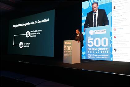 Türkiye’nin 2017’ye damga vuran ilk 500 bilişim şirketi belli oldu
