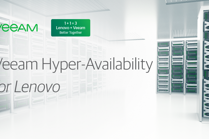 Veeam Lenovo ile kurduğu yeni global iş ortaklığını duyurdu