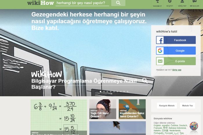 WikiHow, artık Türkçe yayın hizmeti sunuyor