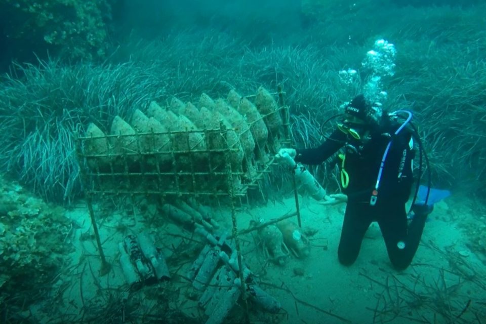 Hırvatistan deniz altı sarabı