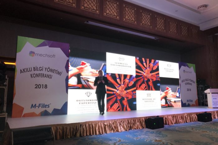 Akıllı Bilgi Yönetimi Konferansı, MechSoft tarafından Silence Hotel Ataşehir'de düzenlendi
