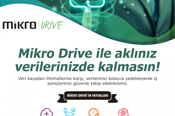 Mikro Drive ile verileriniz güvende!