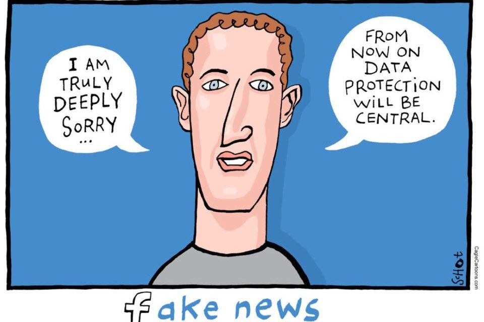 Mark Zuckerberg cartoon