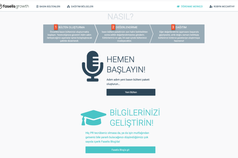 Startup ve KOBİ lerin medyadaki sesi Faselis Growth