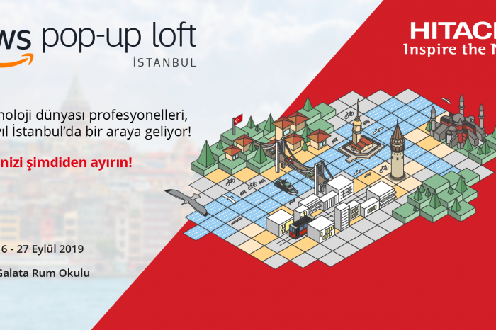 Hitachi Vantara, AWS Pop-Up Loft İstanbul etkinliğinde