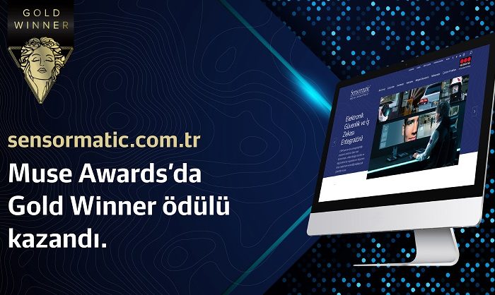 Sensormatic’e MUSE Creative Awards’tan büyük ödül!