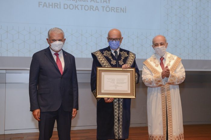 Honorary PhD from İTÜ to NETAŞ CEO Müjdat Altay