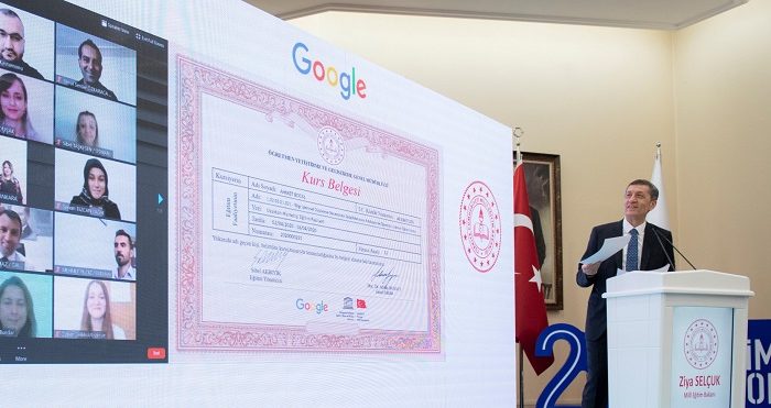 MEB ve Google iş birliğinde 128 bin öğretmen eğitim aldı