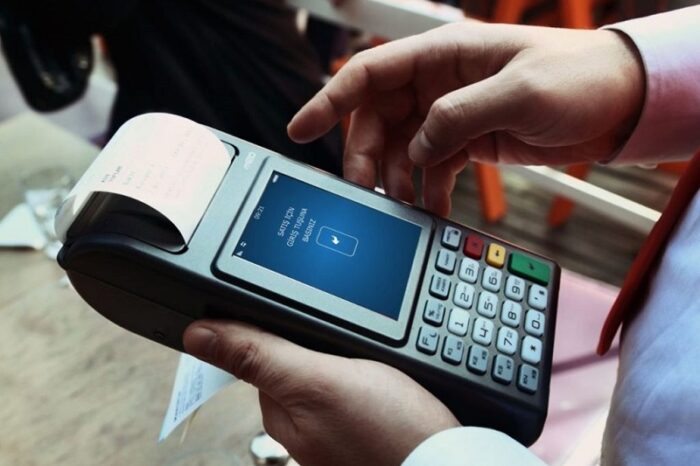 POS device on mobile phones