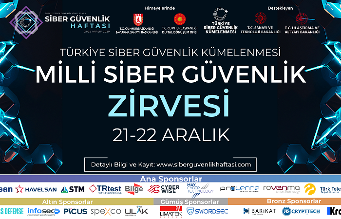 Milli Siber Güvenlik Zirvesi ve Siber Güvenlik Sanal Fuarı Göz Dolduracak!