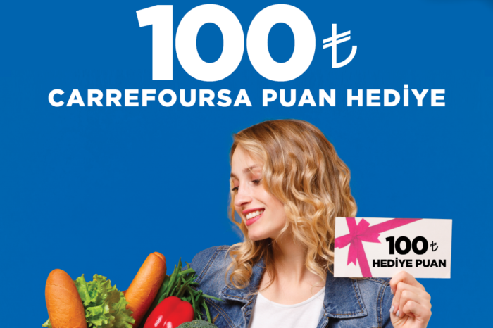 ZUBİZU Harcamalarınıza 100 TL CarrefourSA Puan Hediye