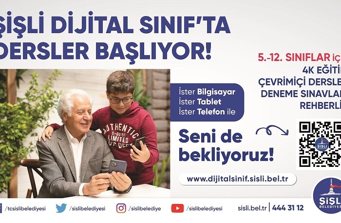 Şişli Dijital Sınıf Gençleri Geleceğe Hazırlıyor