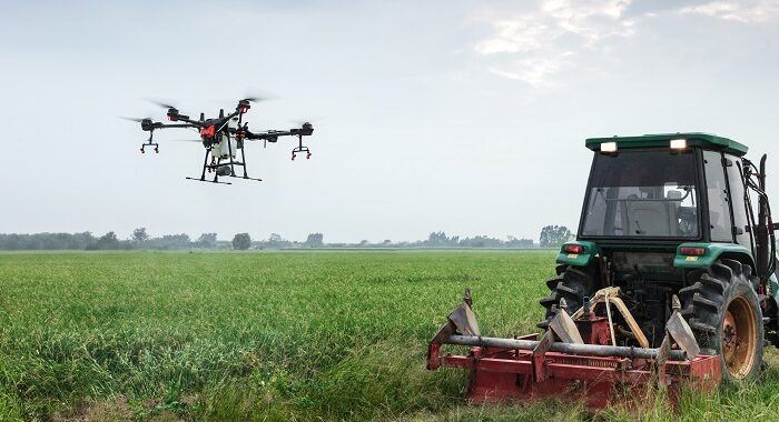 Hasat kontrolü dron takibinde