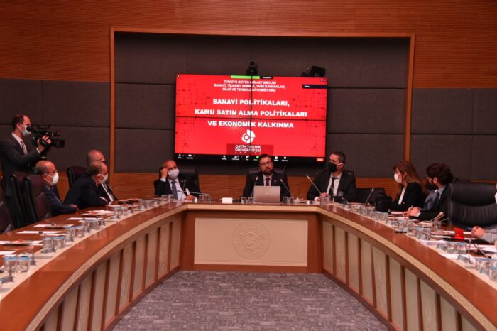 TBMM Sanayi Komisyonunda OSTİM Teknik Üniversitesi Rektörü Deneyimlerini Paylaştı!