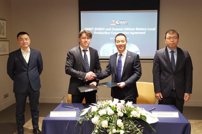 Huawei ve Orbit Enerji yerli lityum pil üretimi için bir arada