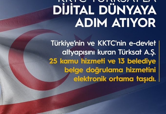 Türksat’ın e-KKTC Programı Türk Cumhuriyetleri’ne de taşınacak