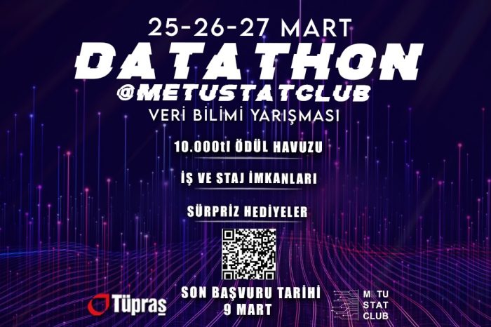 Datathon@METUSTATCLUB’22 Başvuruları açıldı!