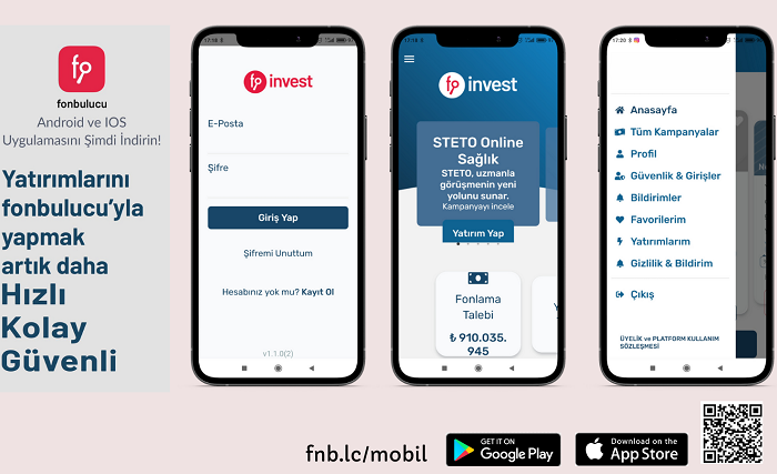 Mobil kitle fonlama uygulaması hayata geçti