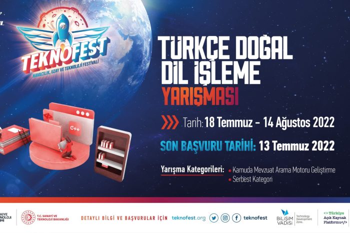 Türkçe Doğal Dil İşleme Yarışması için son başvuru: 13 Temmuz