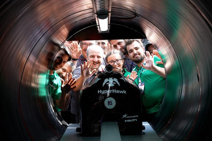 TEKNOFEST'te ilk kez Hyperloop Geliştirme Yarışması düzenlendi
