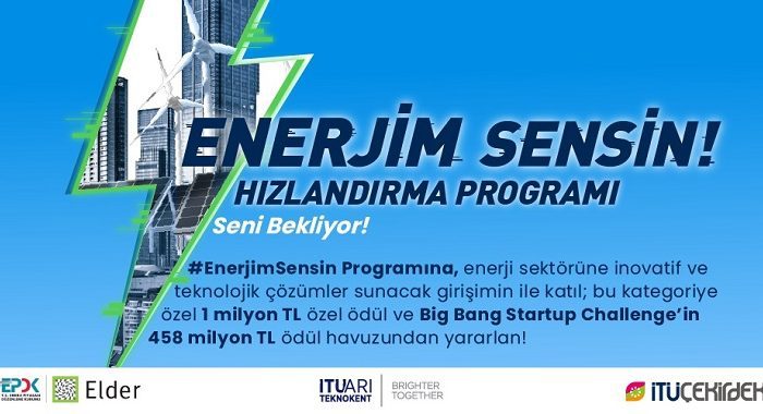 “Enerjim Sensin Hızlandırma Programı” başvuruları başladı