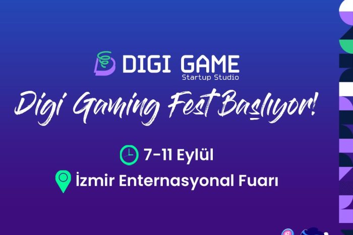 Digi Gaming Fest 7-11 Eylül arası İzmir Enternasyonel Fuarı’nda