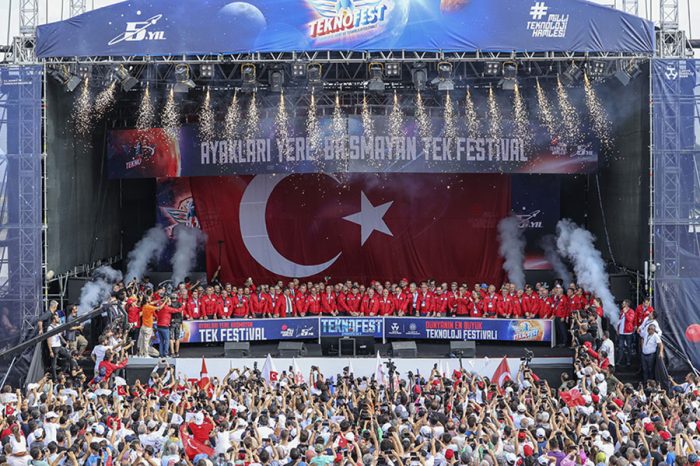 TEKNOFEST KARADENİZ’i 1 milyon 250 bin kişi ziyaret etti