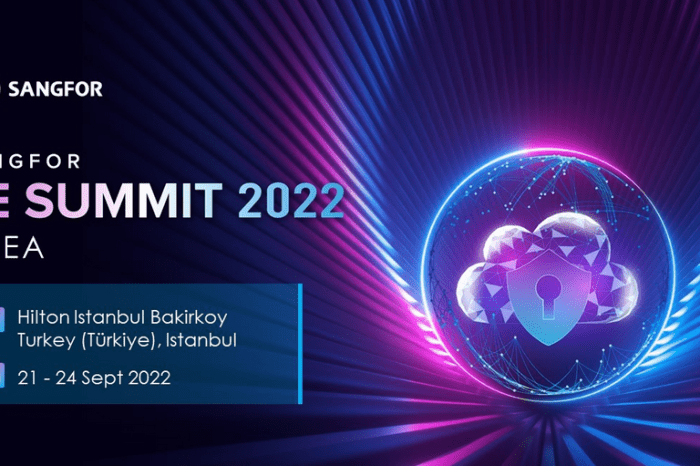 Bulut ve güvenlik çözümleriyle Türkiye pazarına giriş yapan Sangfor Technologies, Global Partner Etkinliği'ni (Sangfor SUMMIT 2022) bu yıl İstanbul’da gerçekleştiriyor