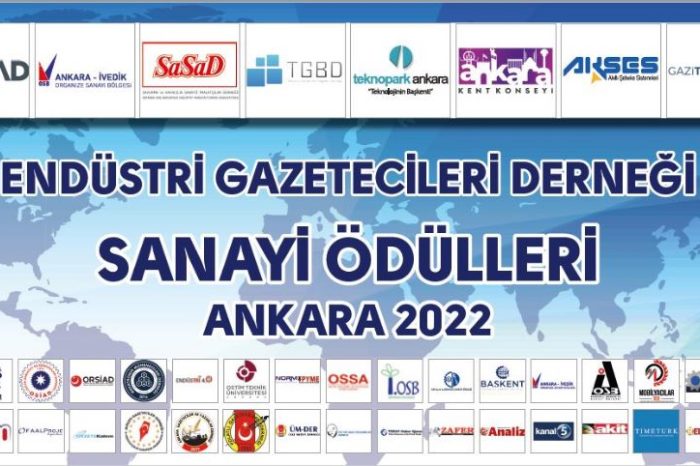 'Sanayi Medya Ödül Töreni' Teknopark Ankara'da düzenleniyor
