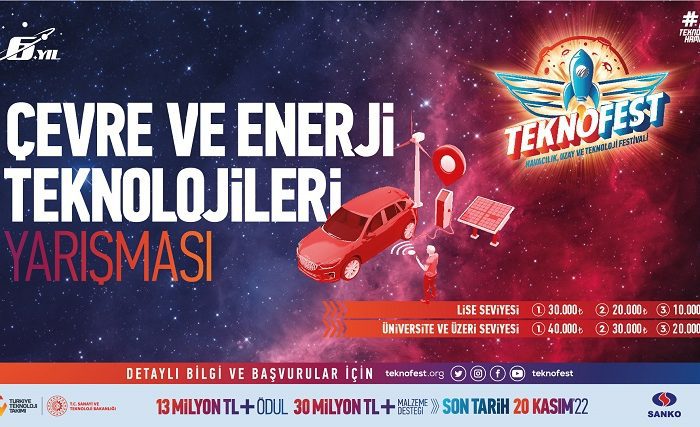 Çevre ve enerjide yenilenebilir teknolojiler TEKNOFEST’te yarışacak