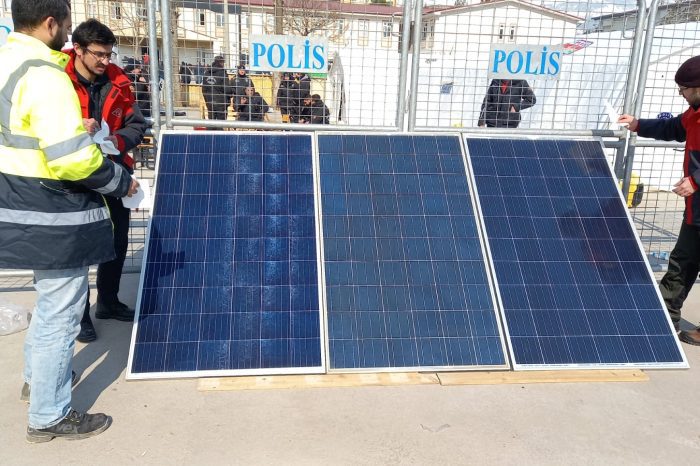 Solar sistemlerle arama kurtarma çalışmalarında sürdürülebilirlik sağlamak çok önemli