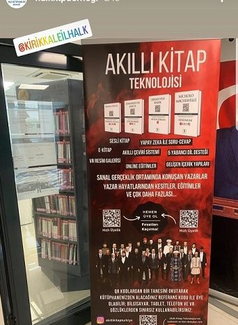 Kültür Bakanlığı, il halk kütüphanelerini akıllı kitap teknolojisi ile buluşturdu