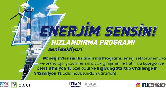 “Enerjim Sensin Hızlandırma Programı” için 2023 başvuruları başladı