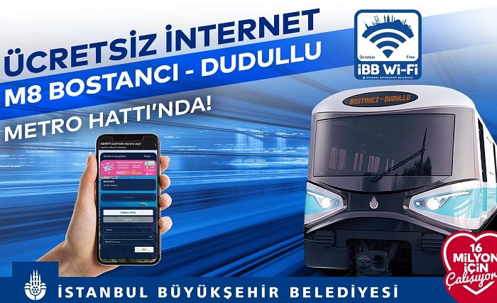 İBB, metrolarda internet hizmetini yaygınlaştırıyor