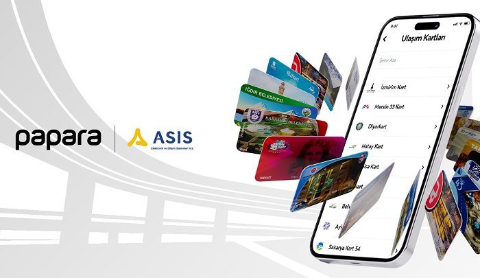 Papara ve Asis Elektronik, şehir içi ulaşımı kolaylaştıracak