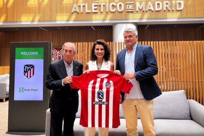 Help Steps, destek adımları için Atletico Madrid ile işbirliği yaptı