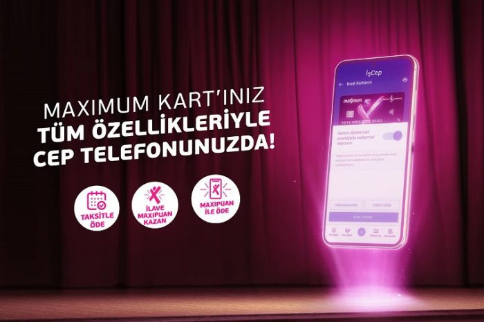 İş Bankası müşterilerinin cep telefonları, artık kredi kartı