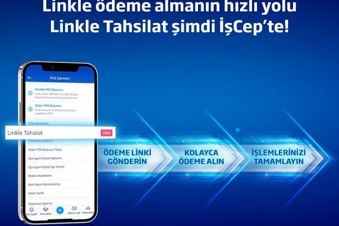 Cep telefonları Linkle Tahsilat ile POS cihazına dönüşüyor