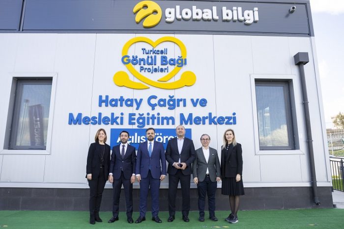 Turkcell, Hatay’da Çağrı ve Mesleki Eğitim Merkezi’ni açtı