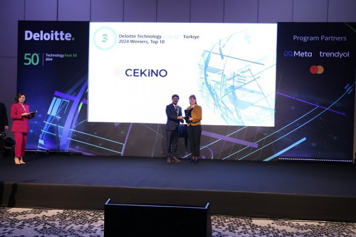 Çekino, Fast 50 Türkiye’de üçüncü sırada