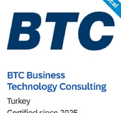 BTC Bilişim Hizmetleri, SAP’nin 4 sertifikasının sahibi oldu